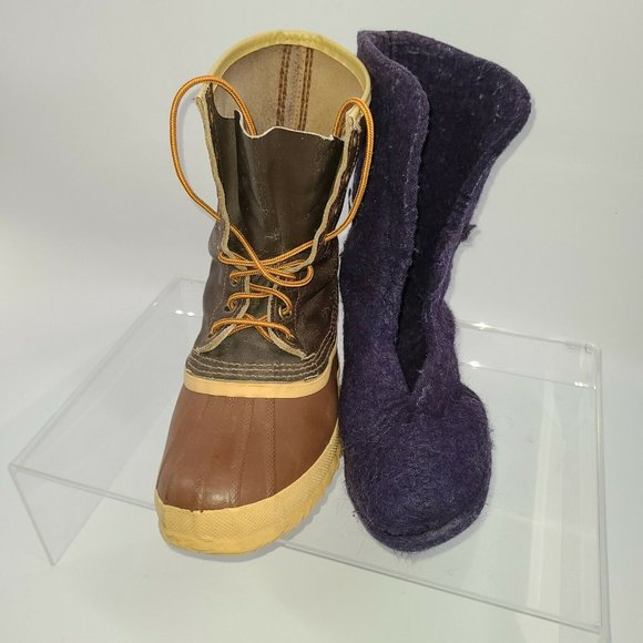 Mens Vintage Sorel Arctic‎ Pac Kaufman Canada Brown Snow Duck Boots Size 7 main image 9